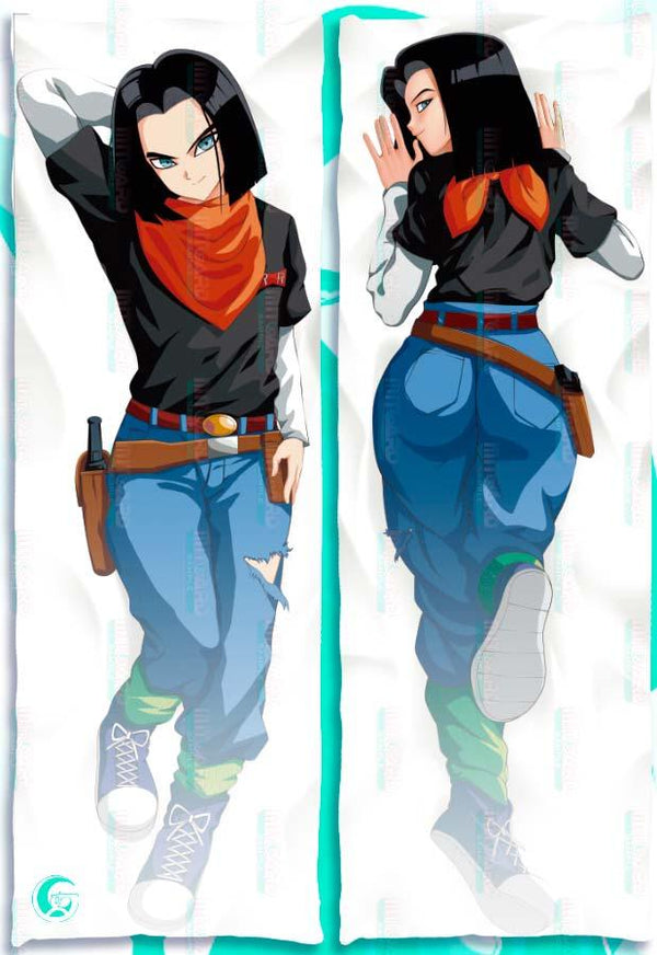 Android 17 v2 Dakimakura Body pillow case